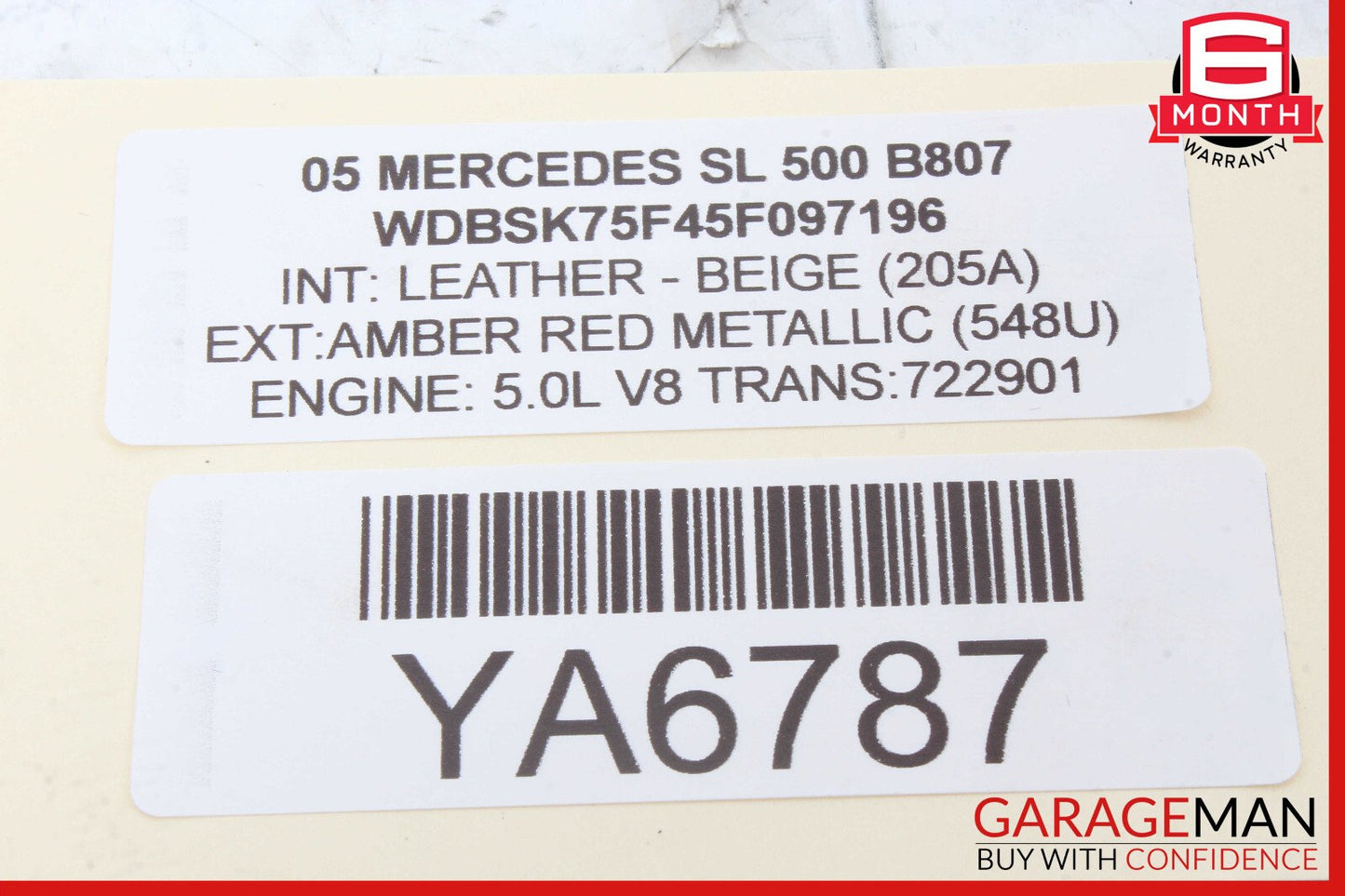 05-14 Mercedes R230 SL500 ML350 S500 Voice Communication Control Module OEM