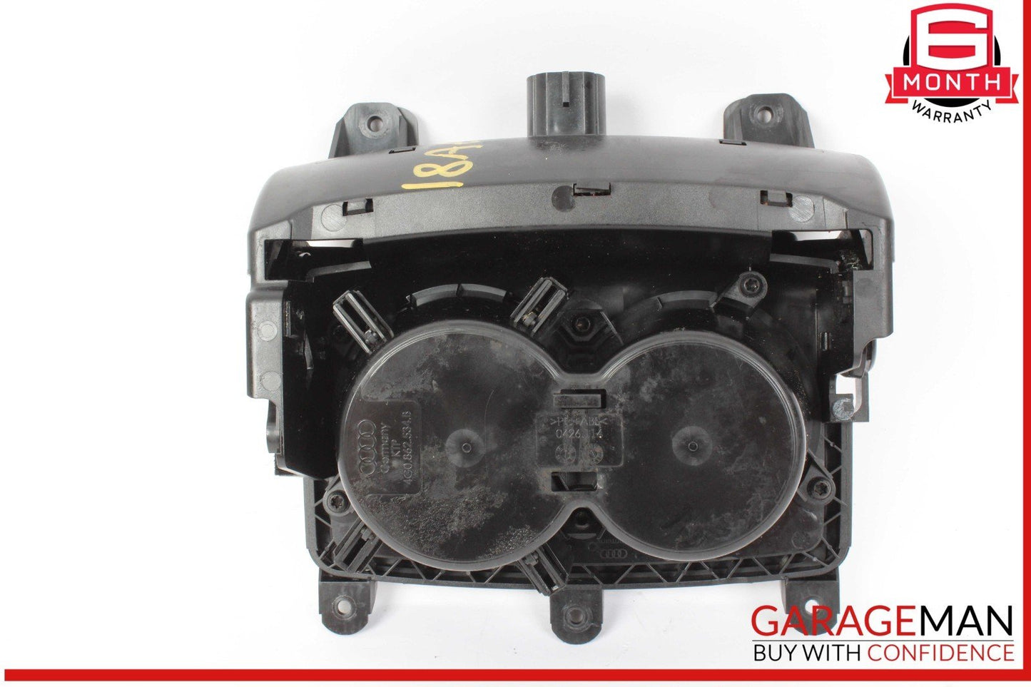 12-18 Audi A6 A7 Front Center Console Dual Cup Holder 4G0862534B Black OEM
