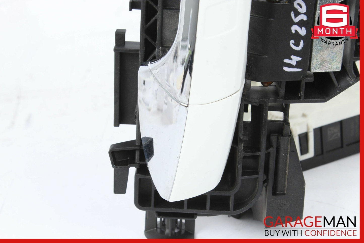 12-14 Mercedes W204 C250 Front Right Keyless Go Door Lock Actuator w/ Handle Set