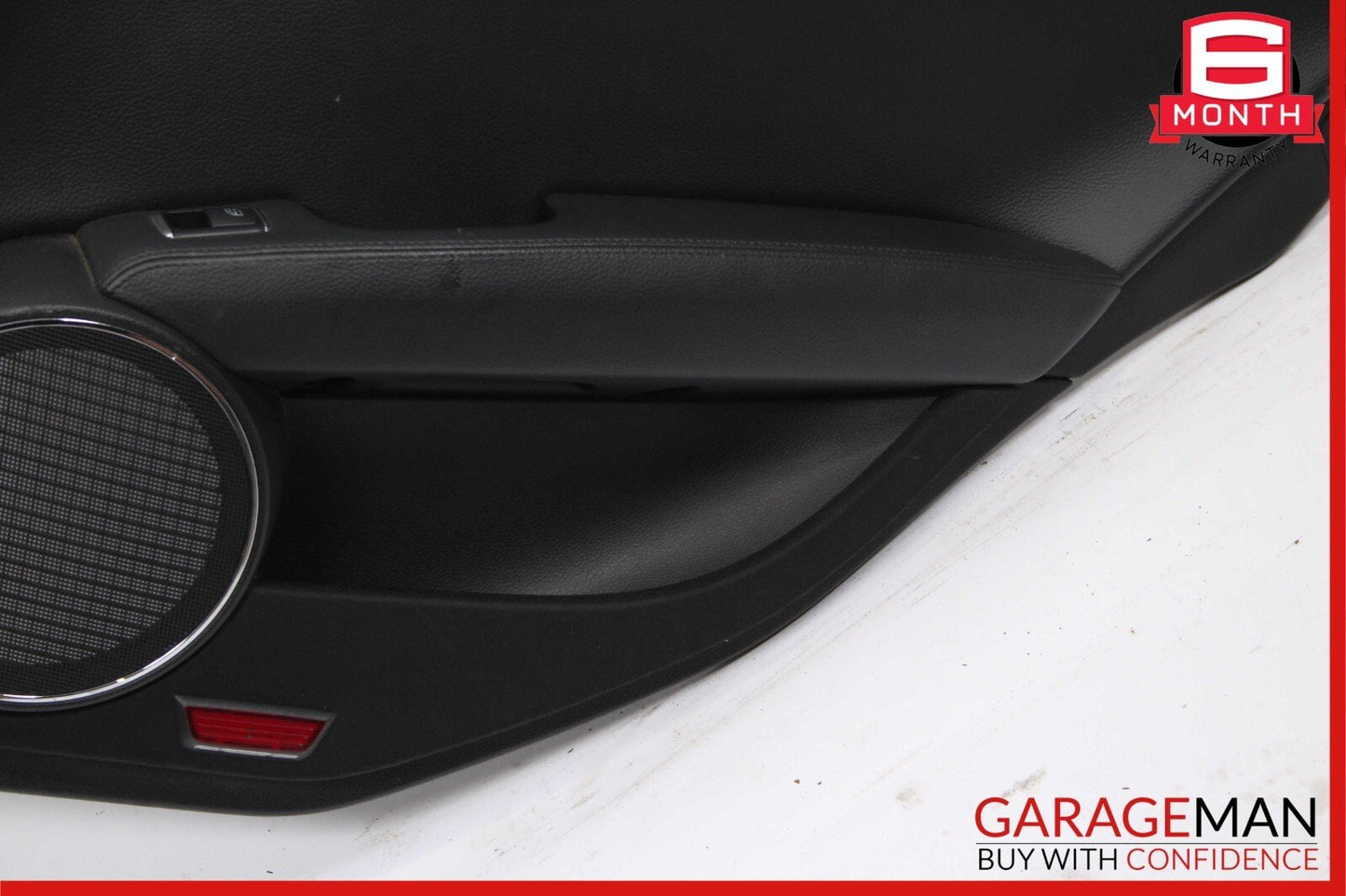 08-11 Mercedes W204 C350 Rear Right Passenger Side Interior Door Panel Black OEM
