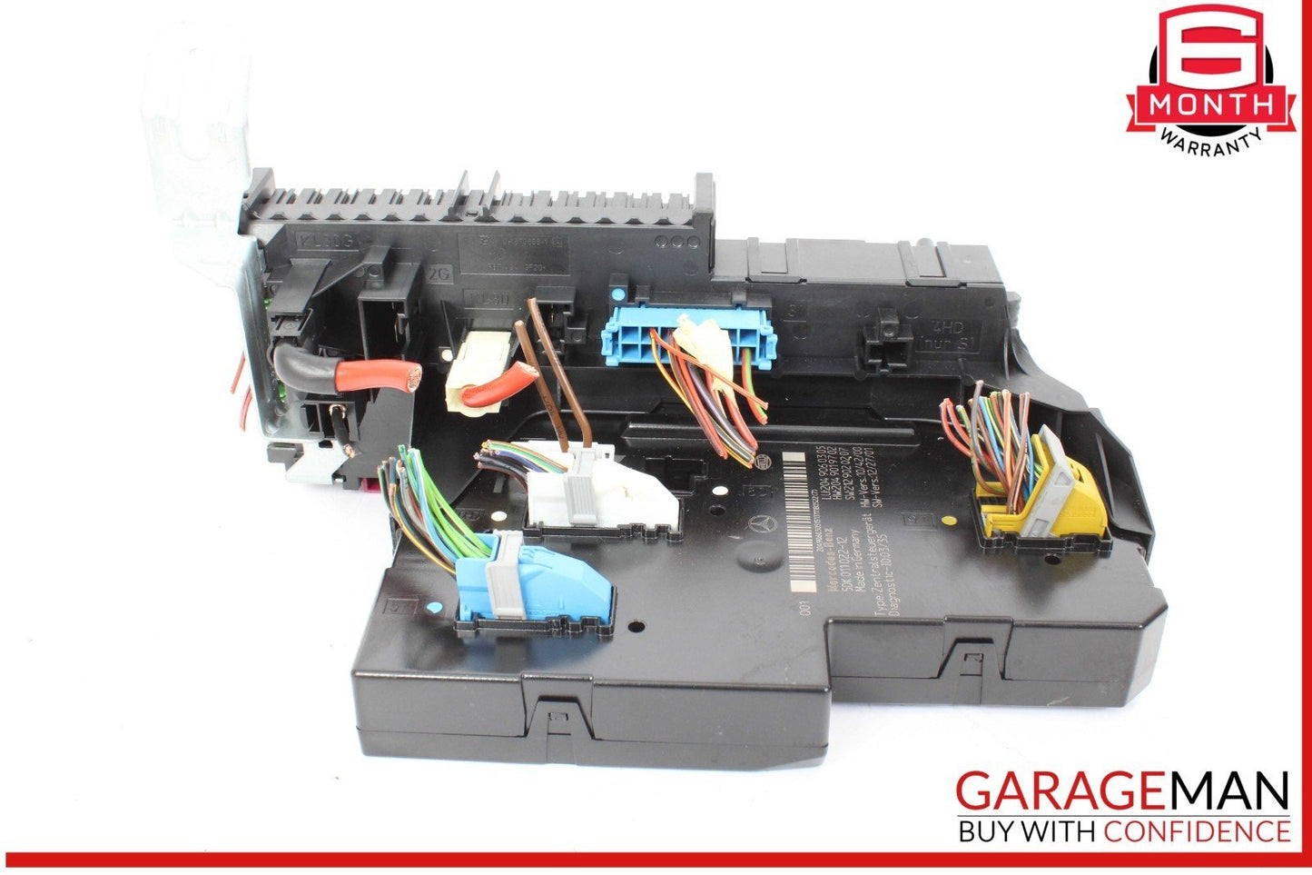 12-14 Mercedes W204 C250 C350 Rear SAM Module Relay Fuse Box Assembly OEM