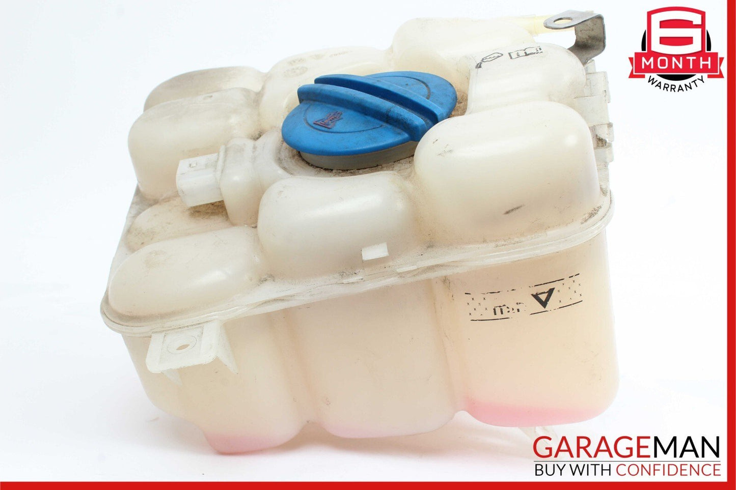 11-17 Porsche Cayenne 958 S Radiator Coolant Overflow Expansion Bottle Tank OEM