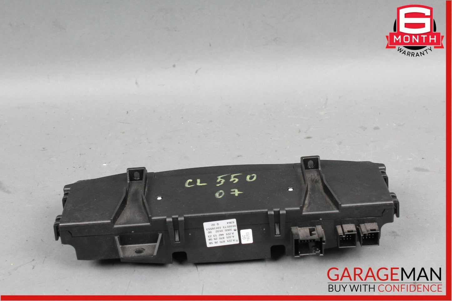 07-13 Mercedes W216 CL550 S550 S63 AMG A/C AC Heater Climate Control Switch OEM