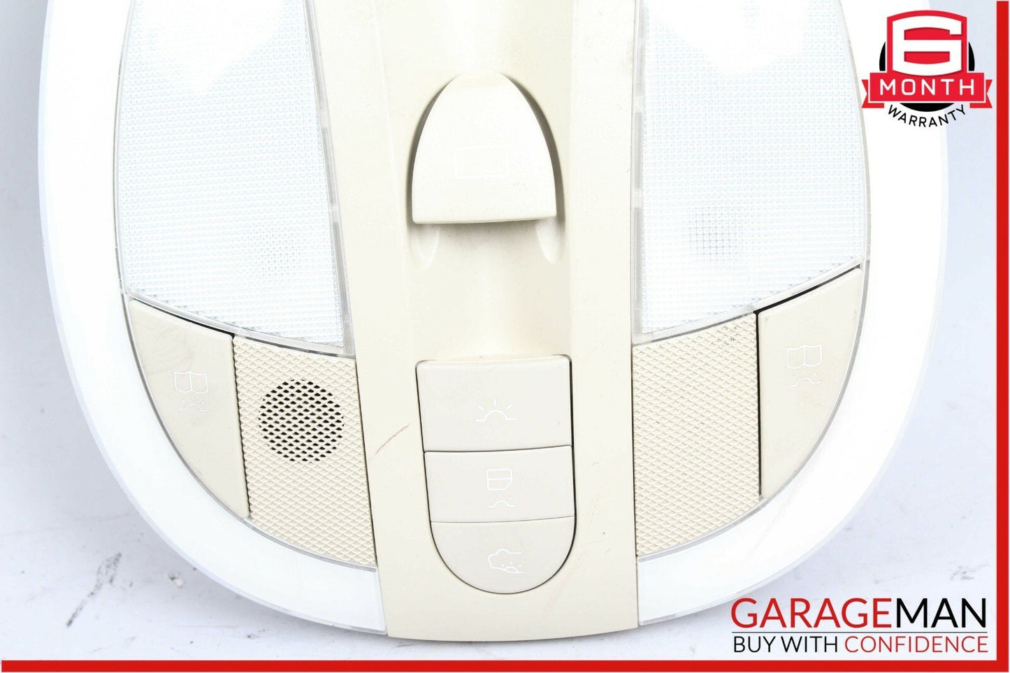 03-06 Mercedes W211 E320 E55 AMG Front Top Upper Overhead Dome Light Lamp Beige