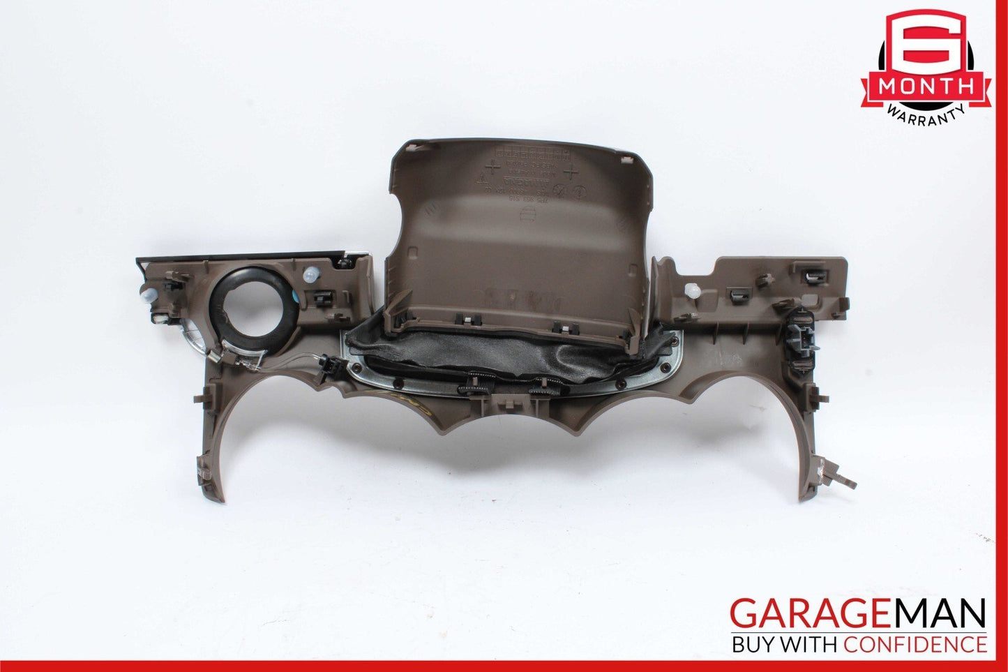 11-18 Porsche Cayenne 958 S Steering Column Dash Trim Cover Panel Brown OEM