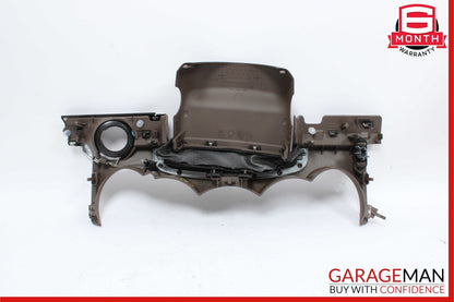 11-18 Porsche Cayenne 958 S Steering Column Dash Trim Cover Panel Brown OEM