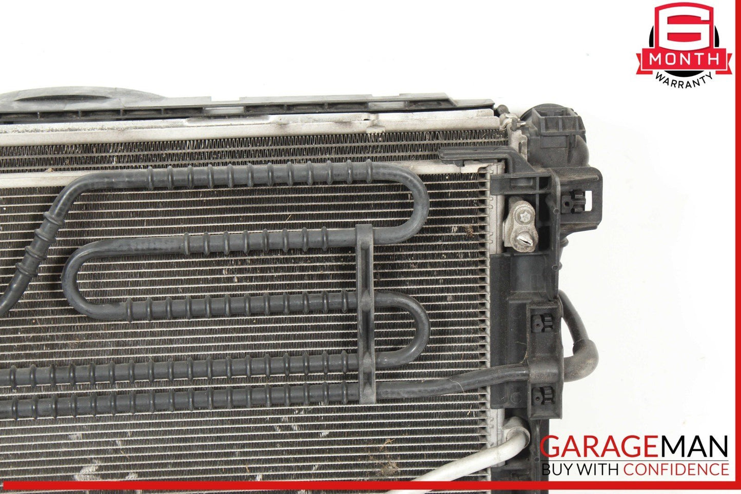 12-15 Mercedes W204 C250 Engine Motor Cooling Radiator A/C AC Condenser Assembly