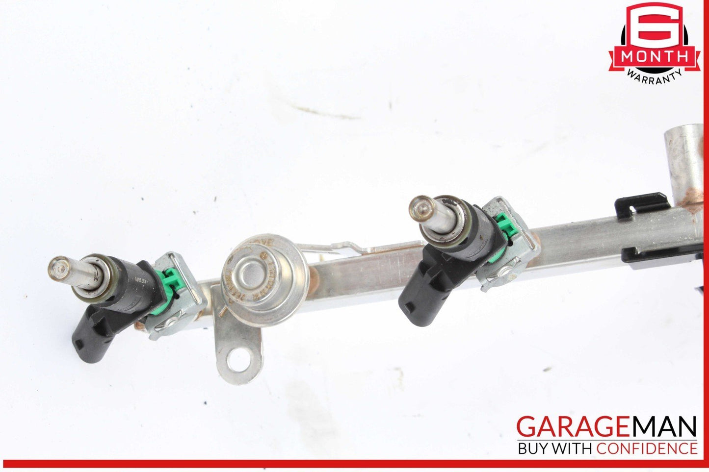 05-12 Mercedes W204 C300 E350 SLK300 Fuel Injector Rail w/ Fuel Injectors OEM