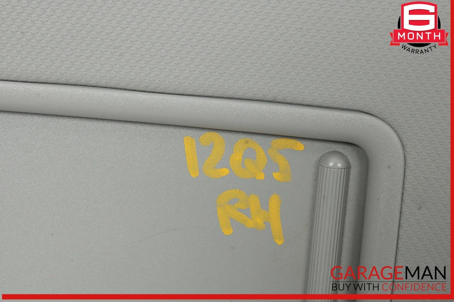 09-18 Audi Q5 Q3 Front Right Side Sun Visor Sunvisor Gray 8K0857552 OEM