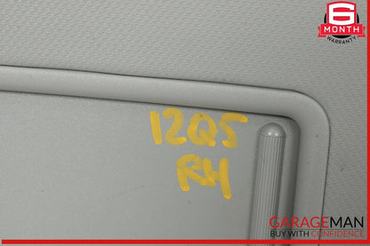 09-18 Audi Q5 Q3 Front Right Side Sun Visor Sunvisor Gray 8K0857552 OEM