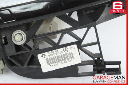07-13 Mercedes W221 S550 S600 Rear Right Keyless Go Exterior Door Handle Black
