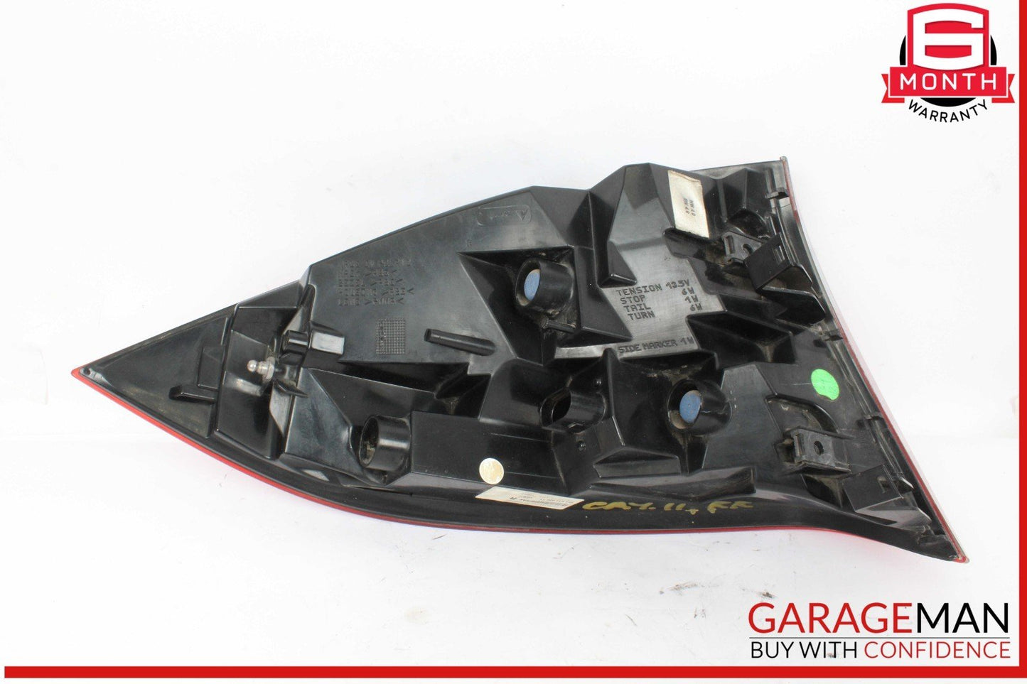 11-14 Porsche Cayenne 958 Rear Right Side Outer Taillight Tail Light Lamp OEM