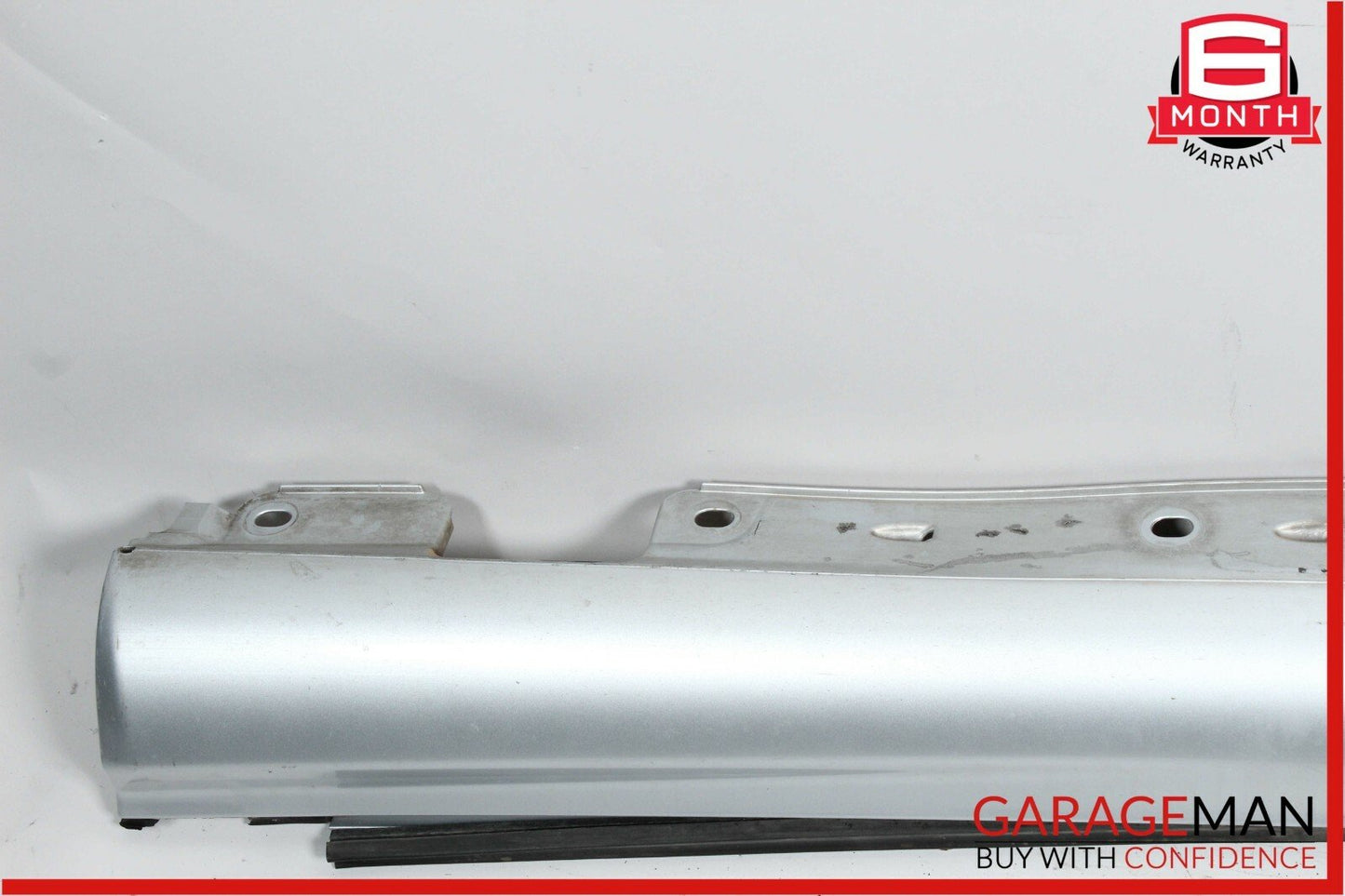 01-07 Mercedes W203 C230 Sport Left Skirt Rocker Panel Molding Bright Silver