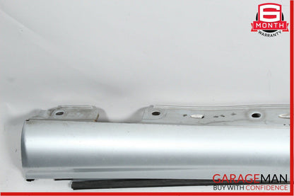 01-07 Mercedes W203 C230 Sport Left Skirt Rocker Panel Molding Bright Silver