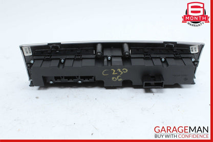 05-07 Mercedes W203 C230 C320 Dash Hazard Door Lock ESP Control Switch Trim Assy