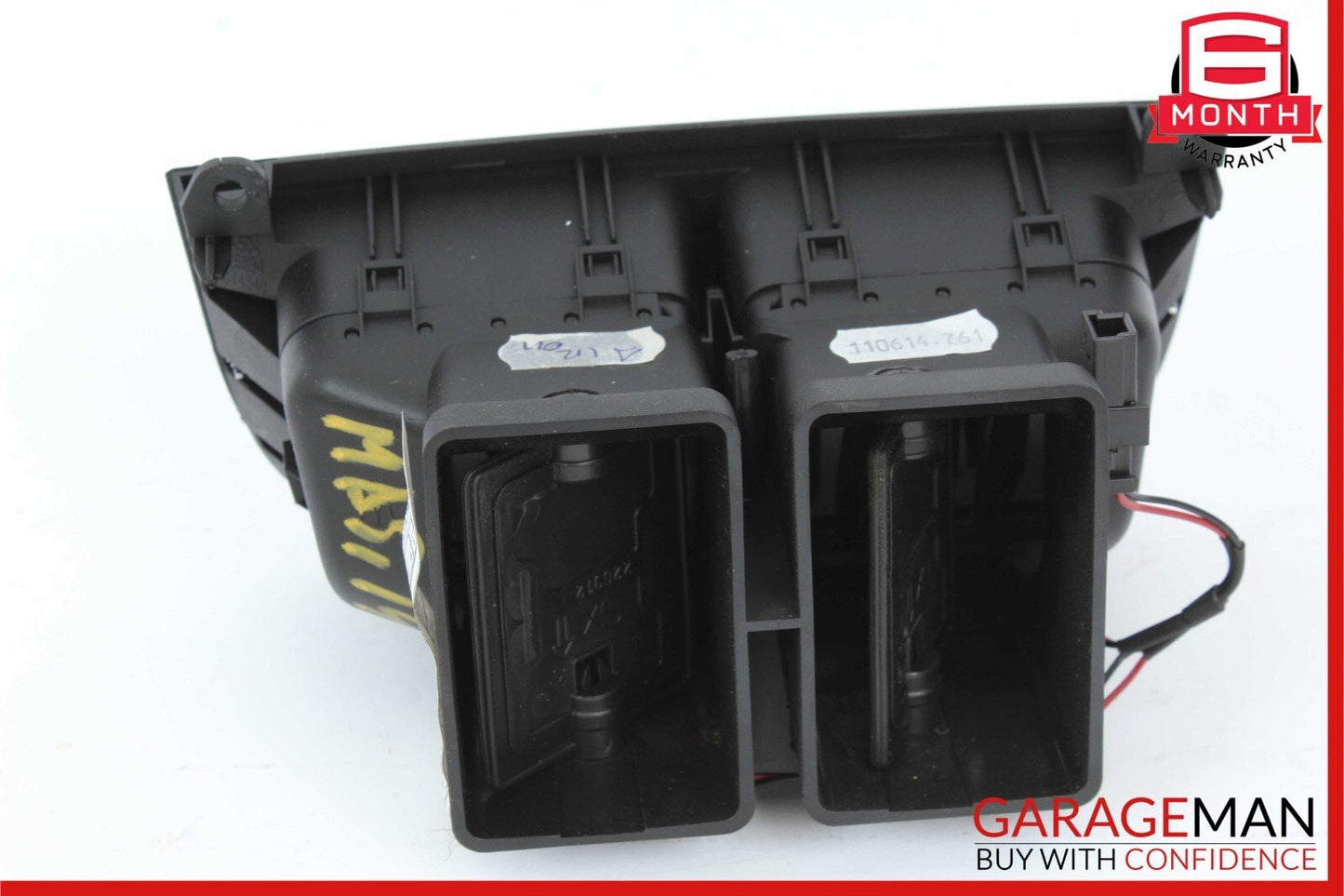 14-17 Maserati Ghibli Rear Center Console Air Vent Grill Grille Trim Assembly