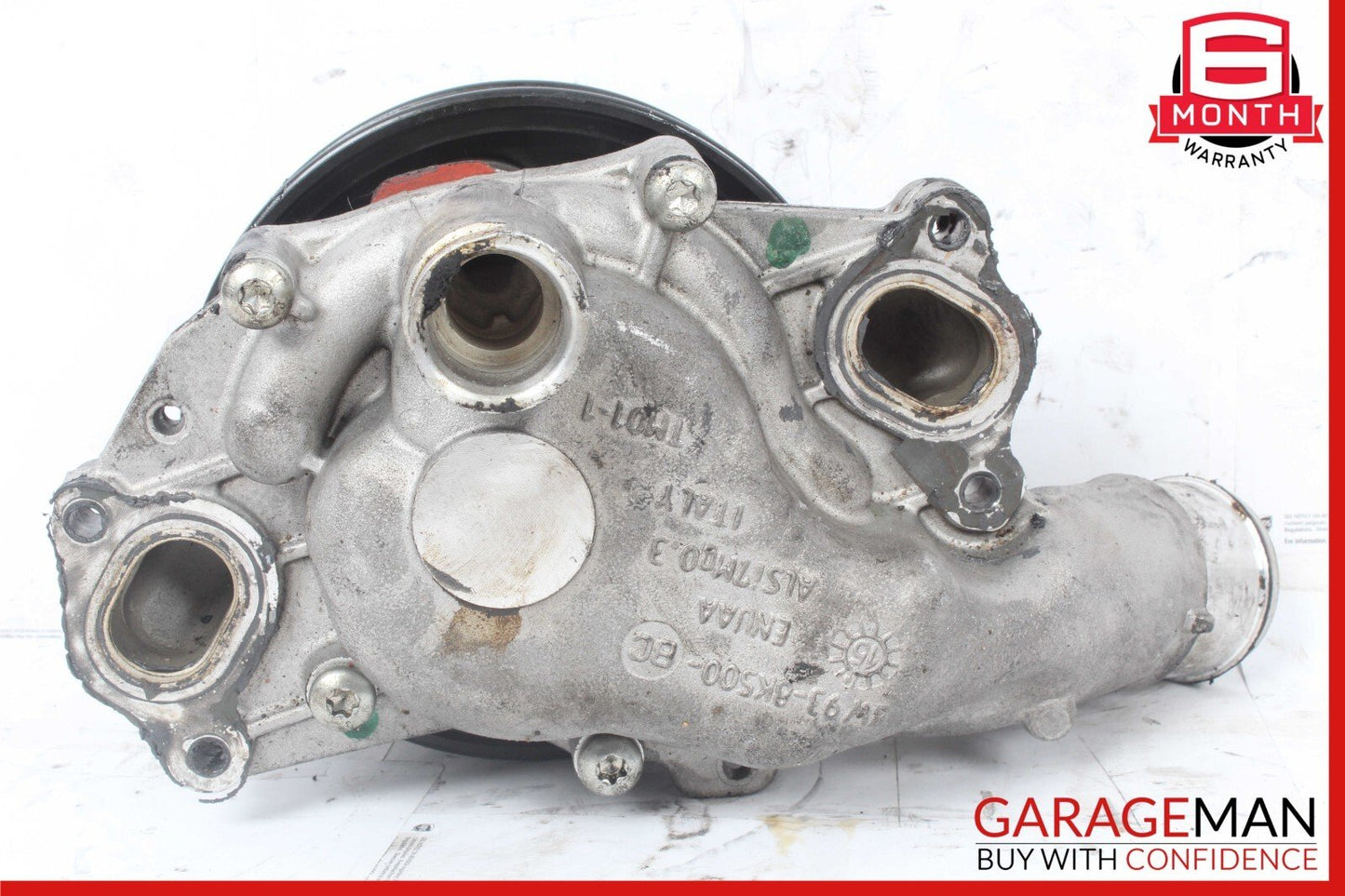 12-15 Jaguar XF X250 Engine Coolant Water Pump w/ Pulley 8W938K500BC