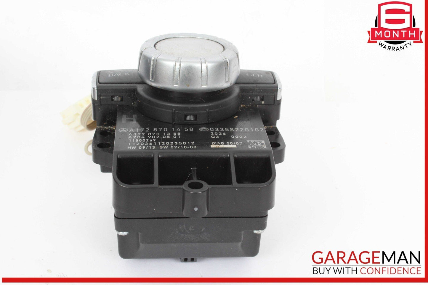 12-16 Mercedes W218 CLS550 Console Head Unit Controller Knob Multi Switch OEM