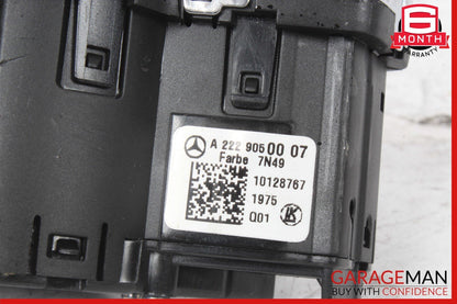 14-17 Mercedes W222 S550 S600 S63 AMG Headlight Switch Control 2229050007 OEM