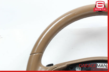 10-13 Mercedes W221 S400 HYBRID 4 Spoke Steering Wheel w/ Paddle Shifters Beige
