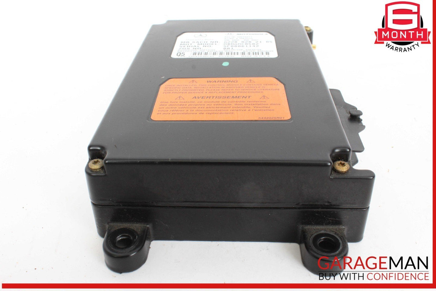 00-06 Mercedes W163 ML320 ML500 E55 AMG Voice Command Control Module Unit