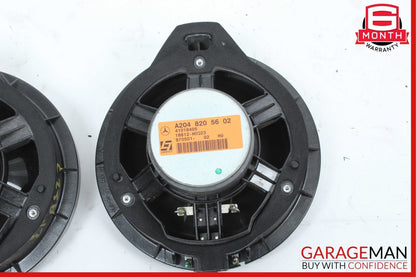 08-18 Mercedes W204 C250 C300 C350 Door Audio Speaker Logic 7 Set of 2 OEM