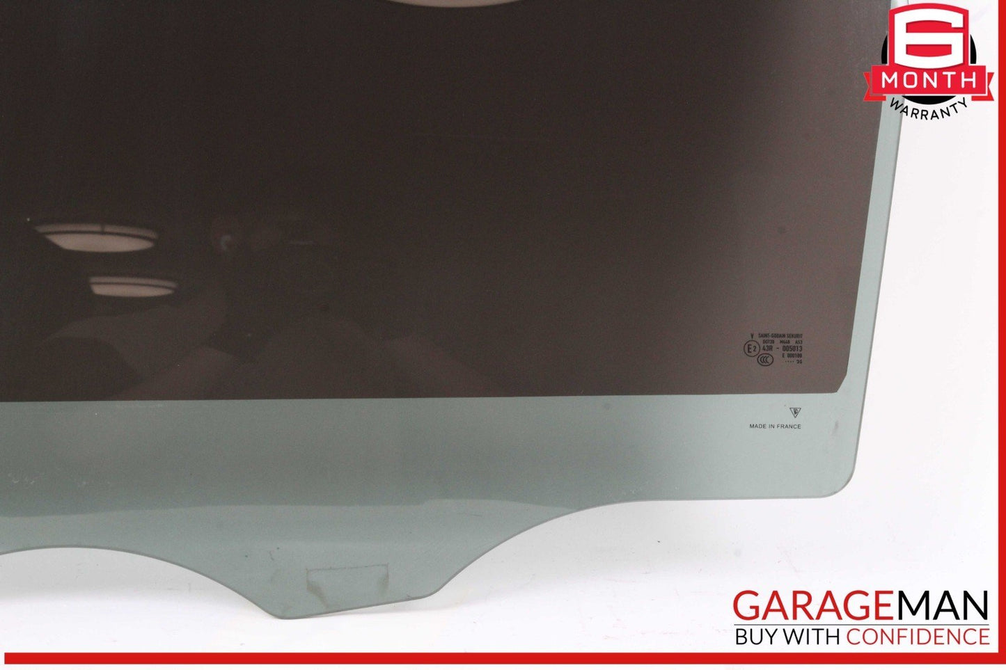11-18 Porsche Cayenne 958 Rear Left Driver Side Door Window Glass OEM