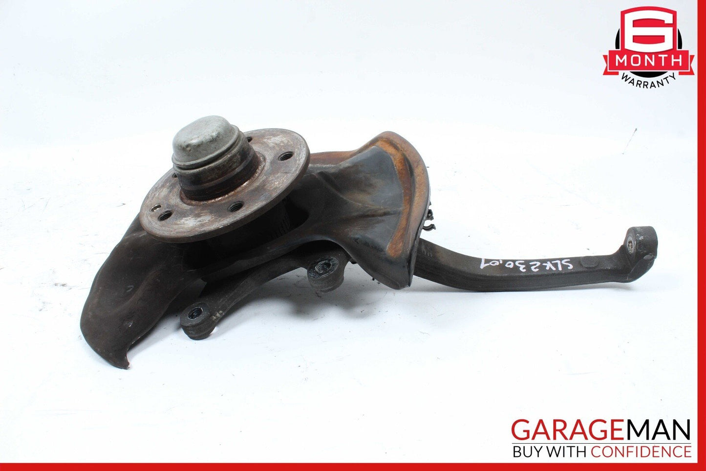 01-04 Mercedes R170 SLK230 Front Left Spindle Knuckle Brake Rotor Caliper Assy