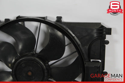 08-18 Mercedes E350 GLK350 SLK350 Engine Radiator Cooling Fan Motor Shroud Assy