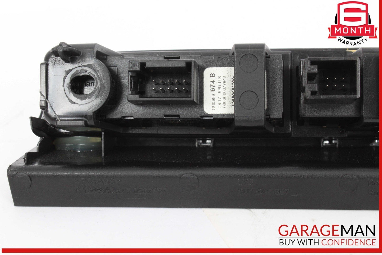 15-18 Audi Q3 Center Dashboard Bezel Park Assist Hill Descent Control Switch OEM