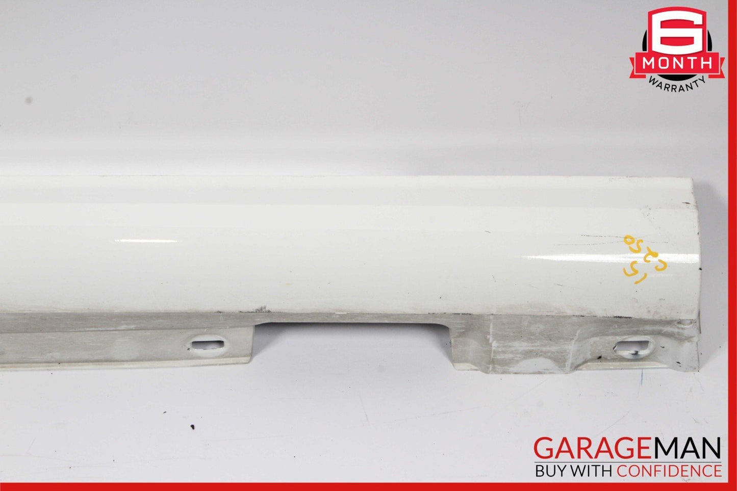 12-14 Mercedes W204 C350 C250 Coupe Sport Right Side Rocker Skirt Moulding White