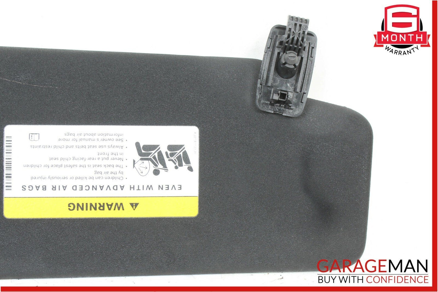 08-14 Mercedes W204 C300 C250 Front Left Side Sun Visor Sunvisor Shade Cover OEM