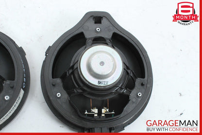 08-15 Mercedes W204 C300 Rear Left & Right Door Sound Speakers Set of 2 OEM