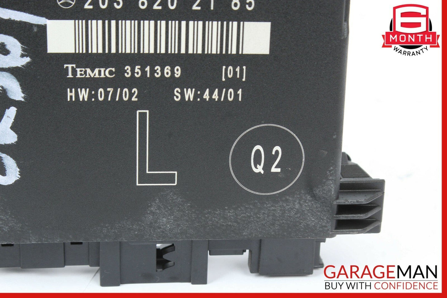 01-07 Mercedes W203 C230 C320 C55 AMG Rear Left Side Door Controller Module