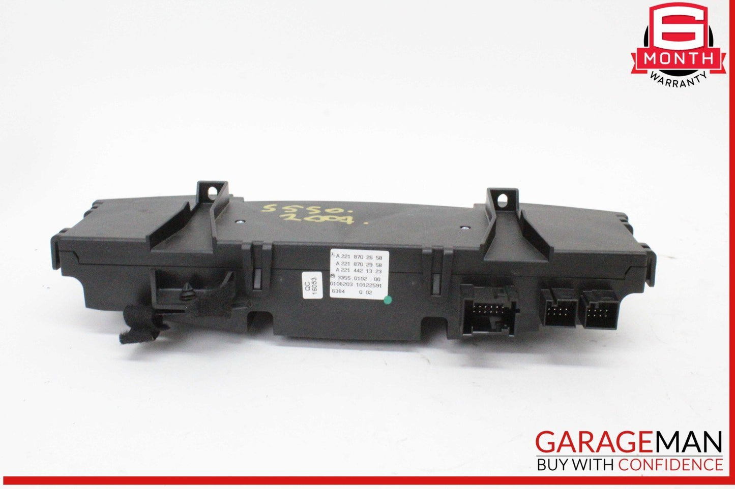 07-14 Mercedes W221 S550 CL550 S65 AMG A/C AC Heater Climate Control Switch OEM