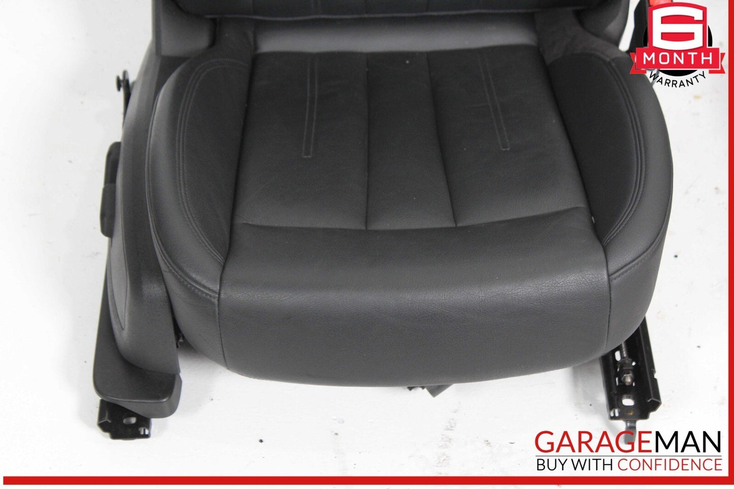 17-19 Audi A4 Front Complete Seat Cushion Cover Assy Set of 2 Pc OEM