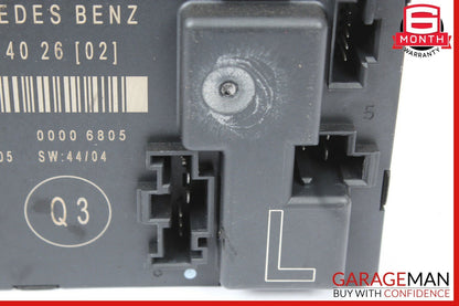 03-09 Mercedes W211 E350 E63 AMG Rear Left Side Door Controller Module Unit