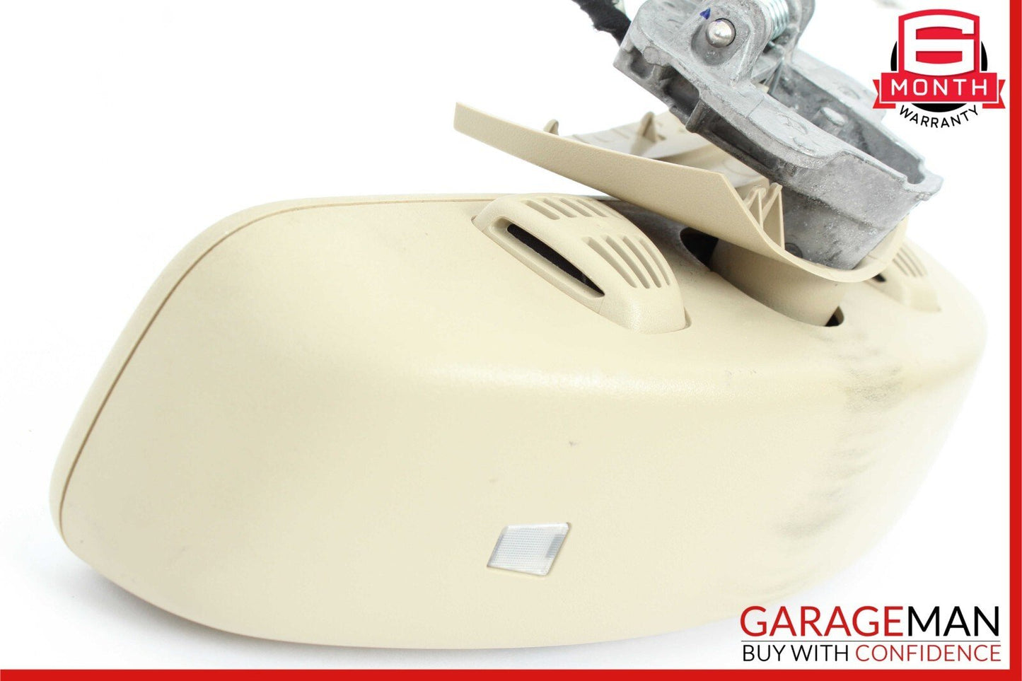 10-16 Mercedes W204 C250 E350 Top Upper Interior Rear View Mirror Beige OEM