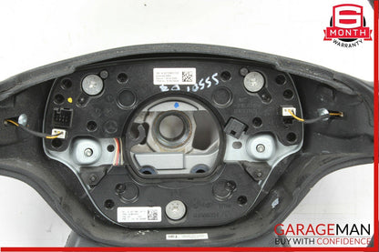 07-09 Mercedes W221 S550 CL550 Steering Wheel w/ Paddle Shifters Black OEM