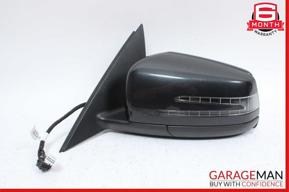 12-14 Mercedes W204 C250 C63 Front Left Side Mirror Door Rear View Glass OEM