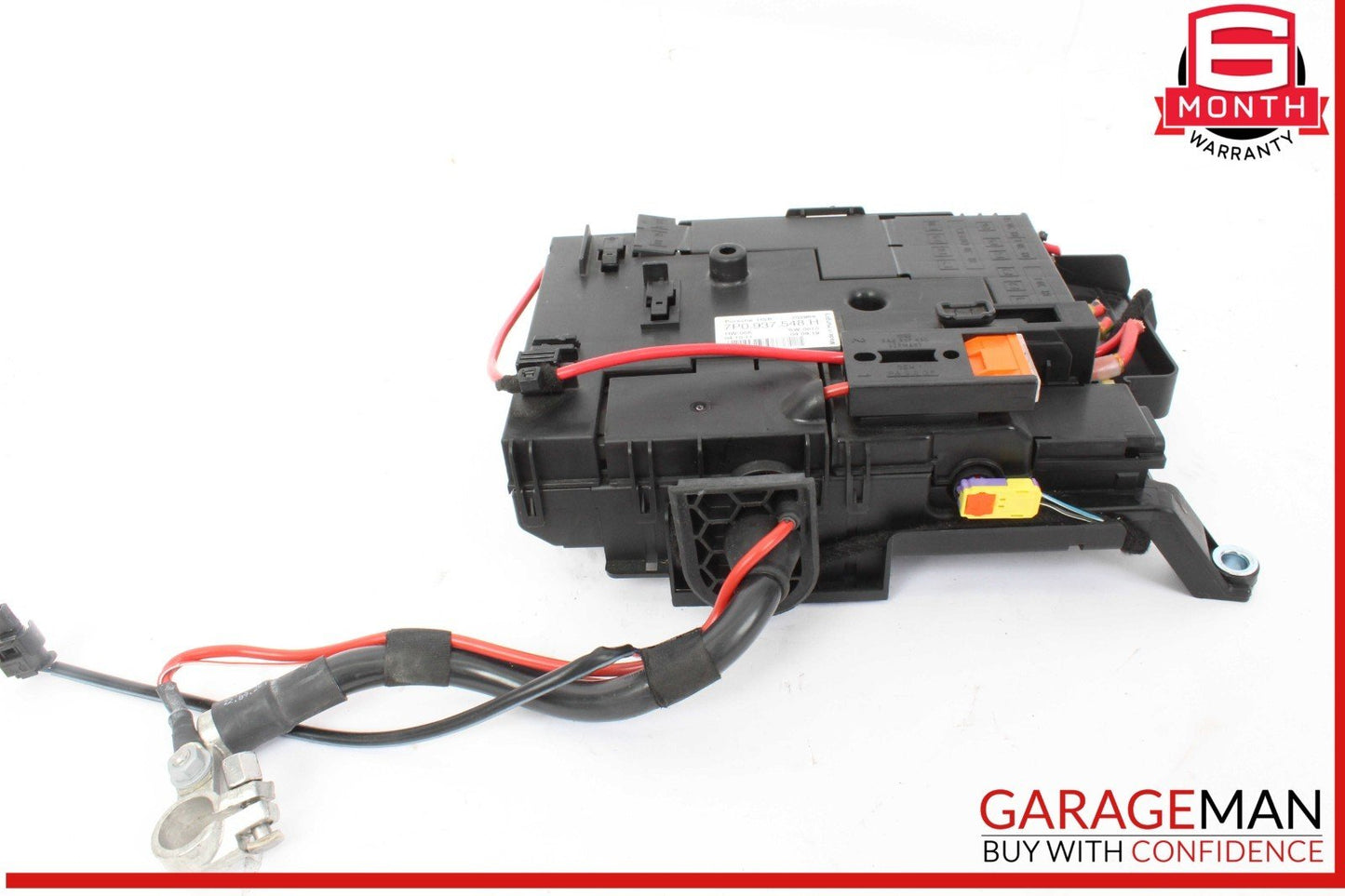 11-18 Porsche Cayenne 958 Rear Trunk Fuse Relay Junction Box 7P0937548H OEM