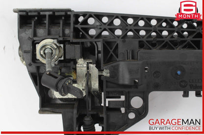 09-16 Audi S4 Front Left Driver Side Exterior Door Handle Black OEM