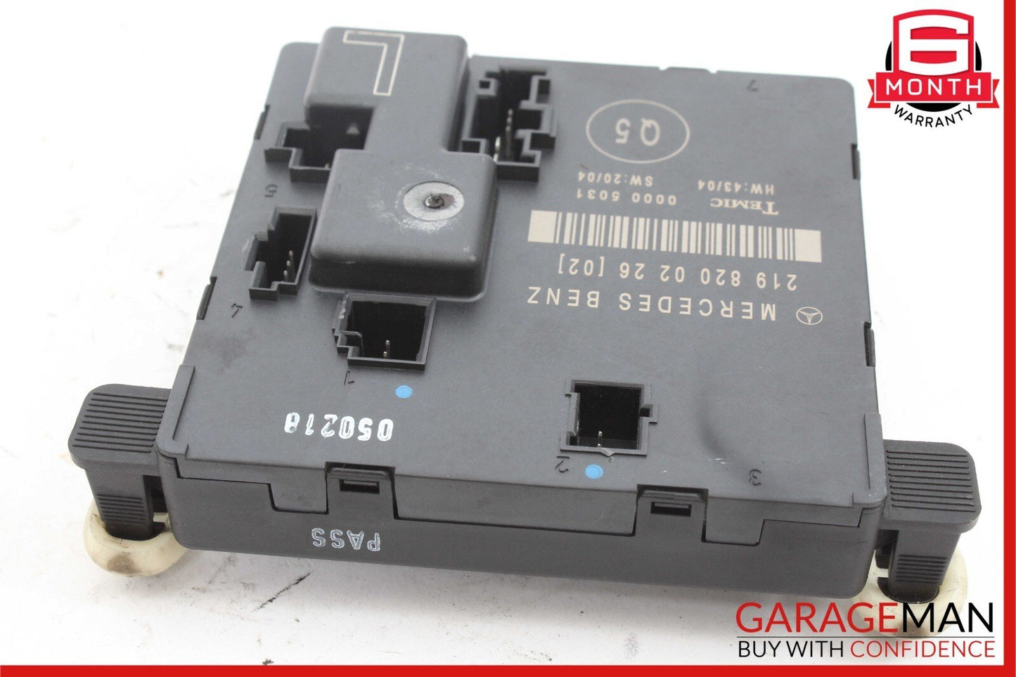 06-11 Mercedes W219 CLS500 CLS55 AMG Rear Left Driver Side Door Control Module