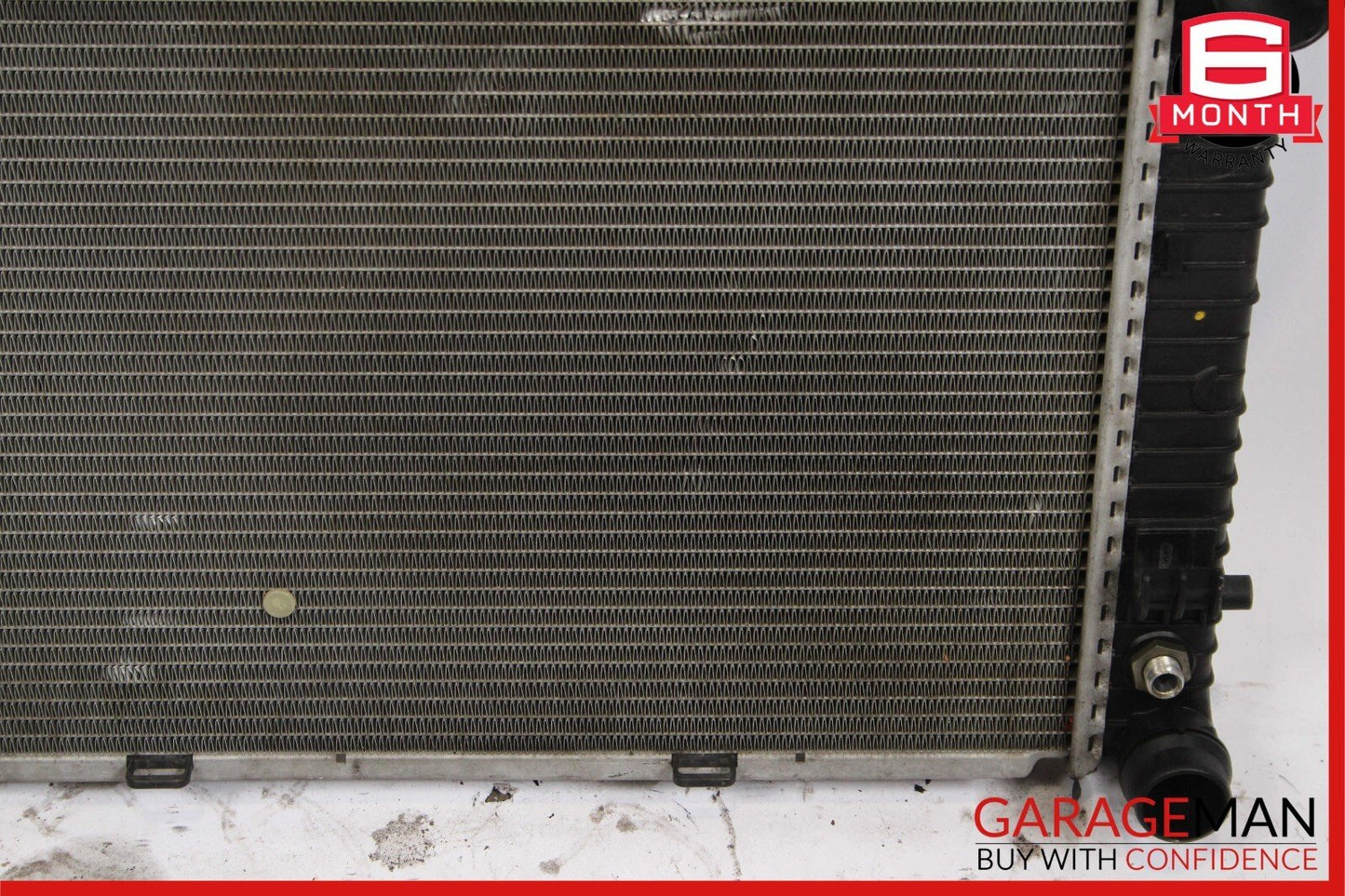 03-08 Mercedes R230 SL500 Engine Radiator AC A/C Condenser Oil Cooler Assembly