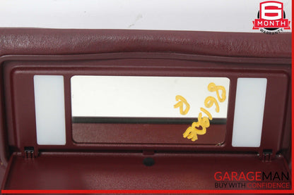 84-93 Mercedes W201 190E 190D Right Passenger Side Sunvisor Burgundy OEM