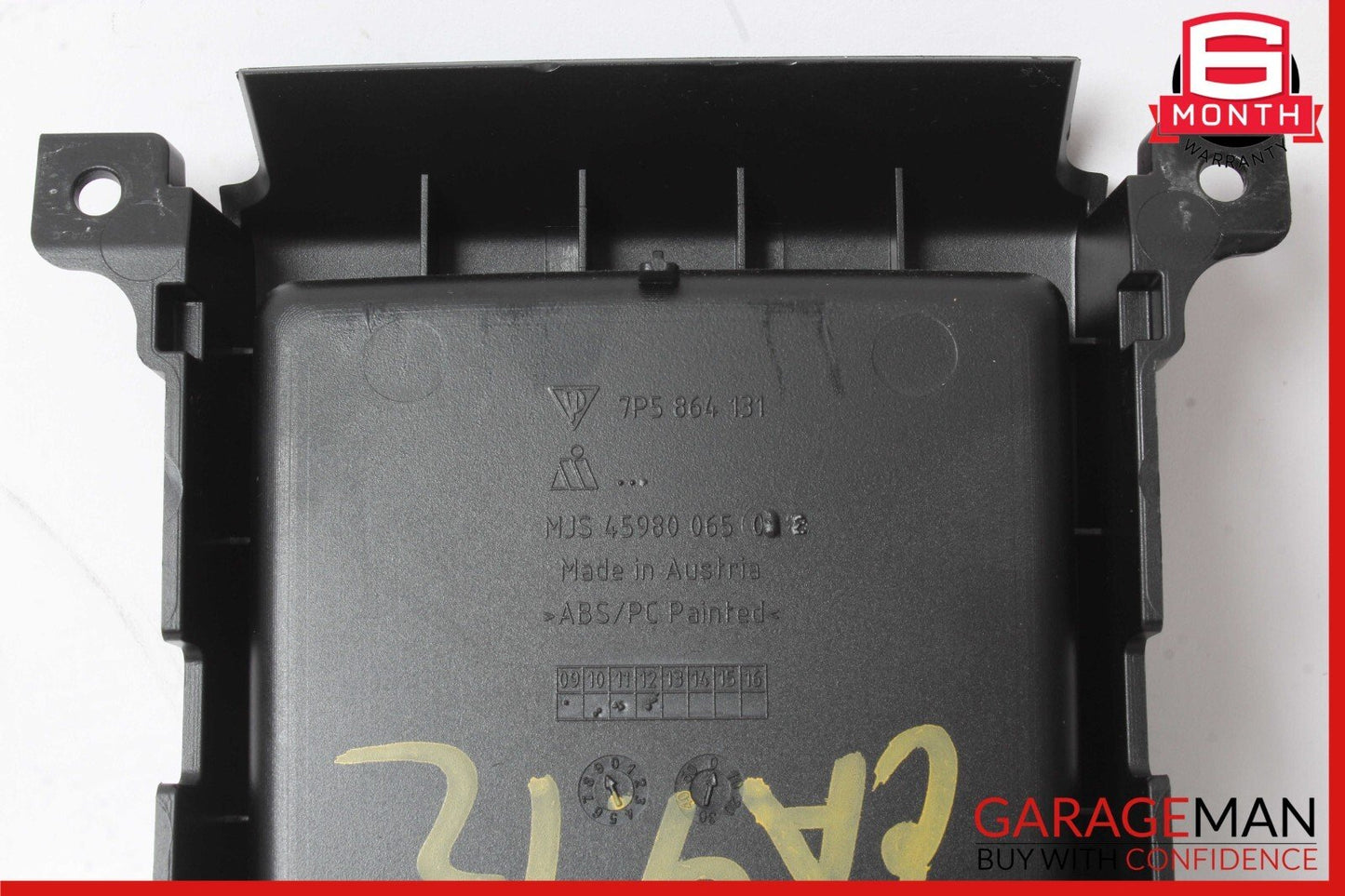 11-18 Porsche Cayenne 958 S Rear Center Console Storage Tray OEM