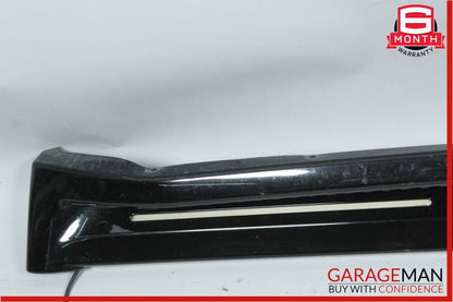 98-05 Mercedes W163 ML500 Left Side Rocker Skirt Molding Panel Black Aftermarket