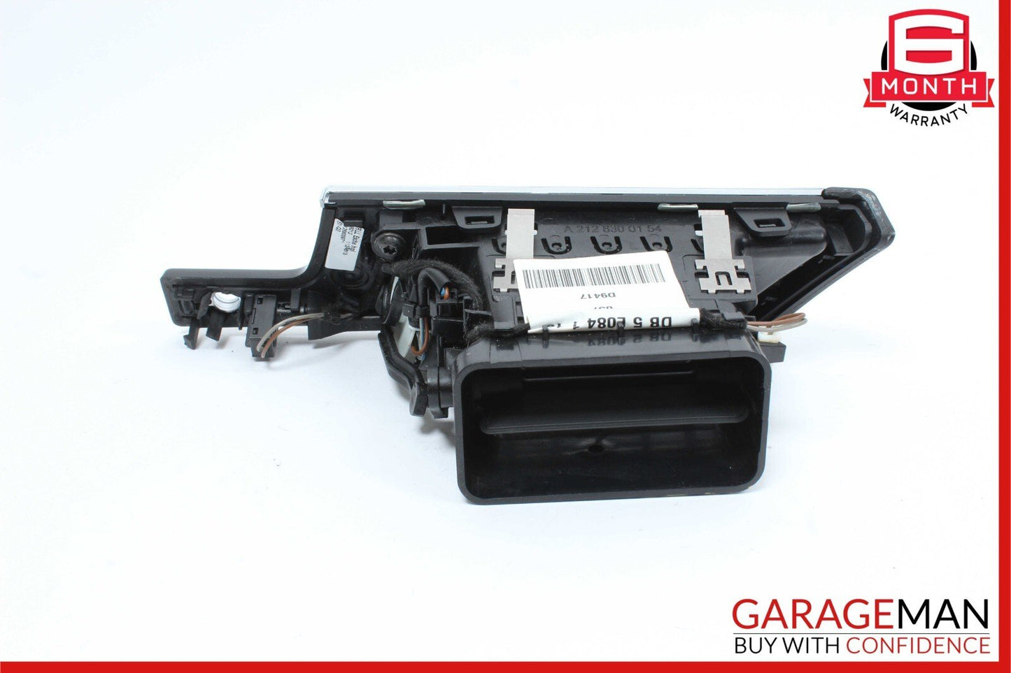 10-13 Mercedes W212 E350 E400 Dashboard Dash AC A/C Air Vent LeftÂ Trim Black OEM