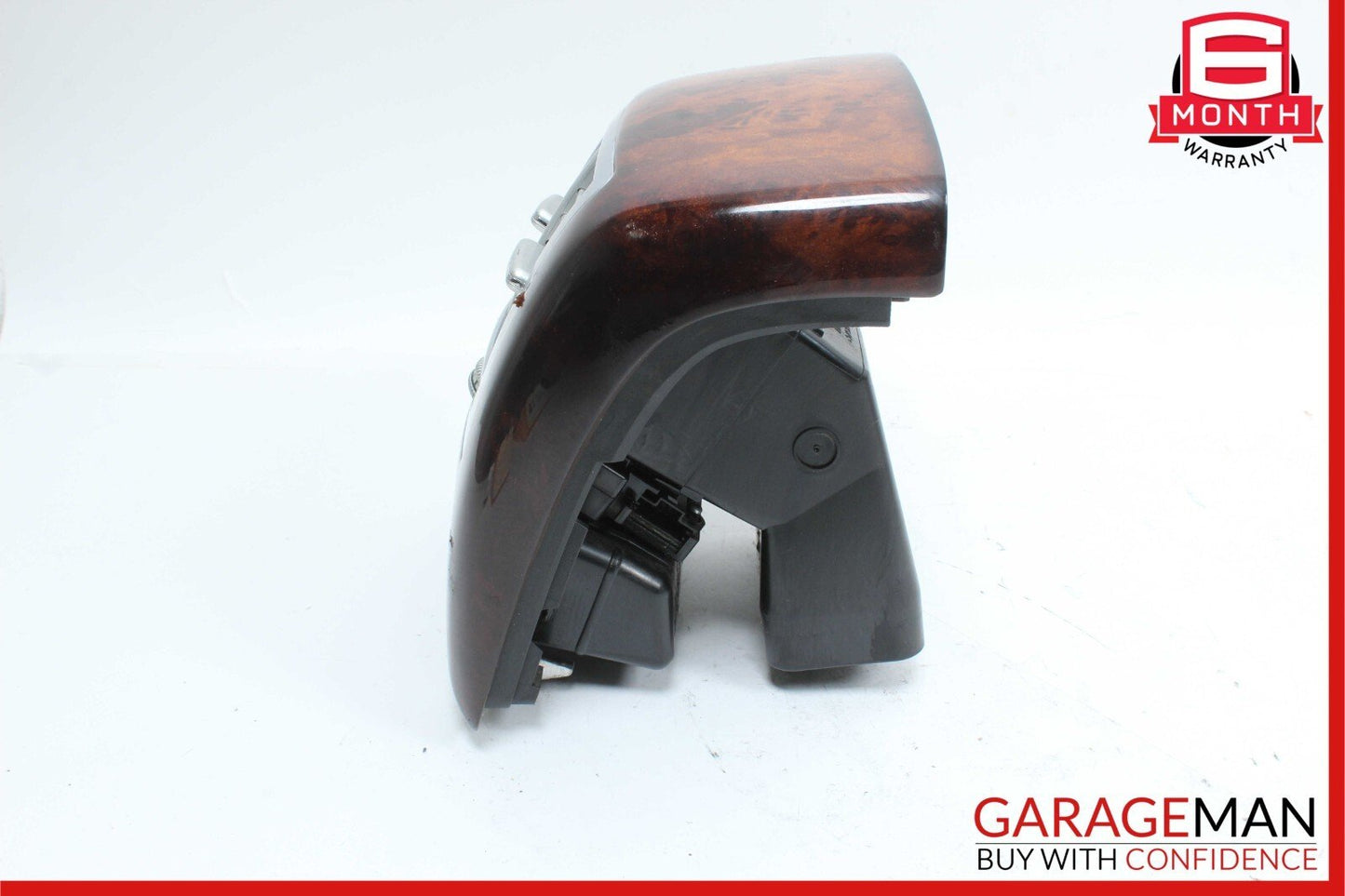 07-13 Mercedes W221 S550 Rear Center Console AC A/C Air Vent Trim Assembly Wood