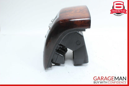 07-13 Mercedes W221 S550 Rear Center Console AC A/C Air Vent Trim Assembly Wood